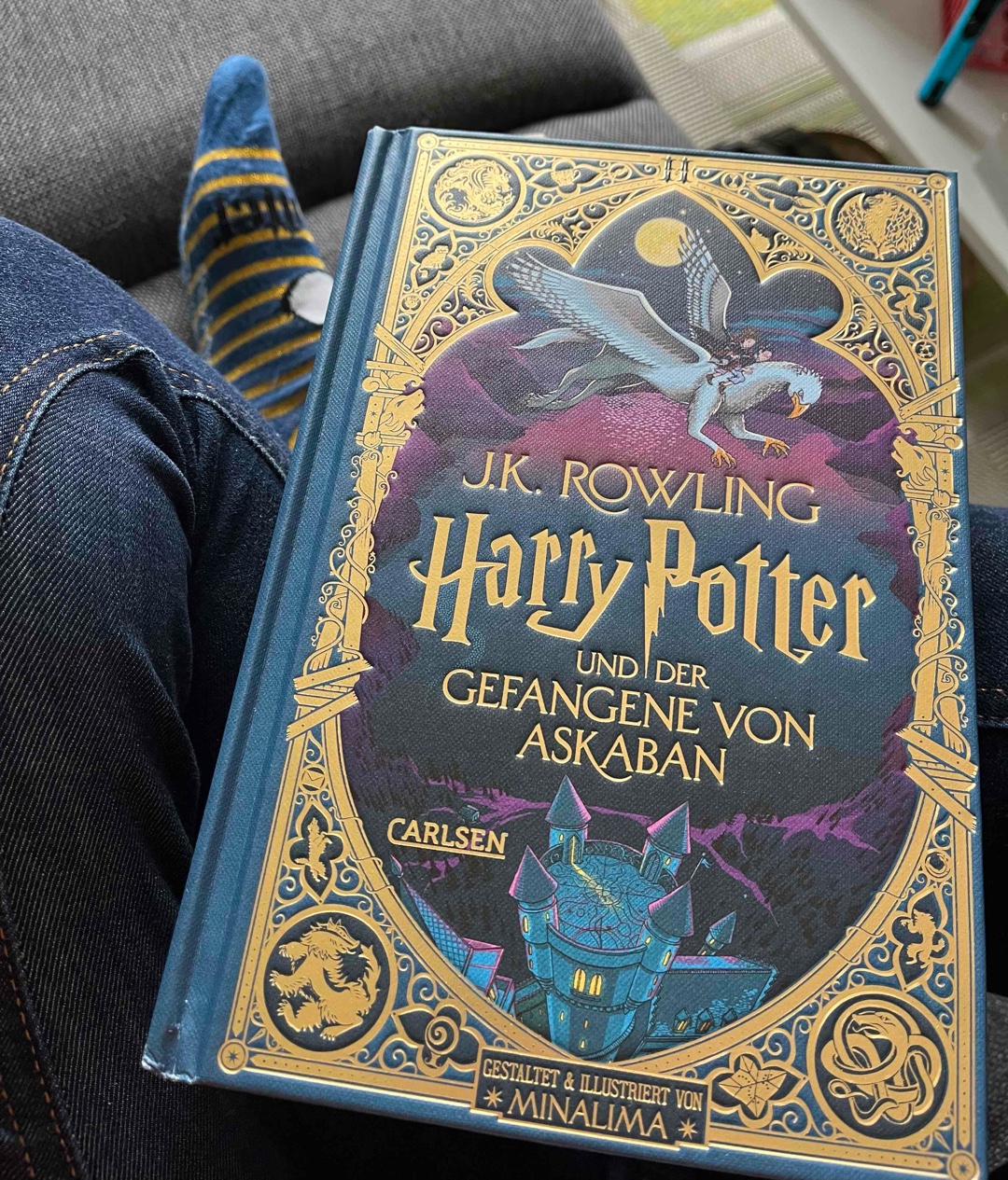 Diese Ausgabe macht das Lesen von meiner Lieblingsbuchreihe einfach noch magischer. 💙