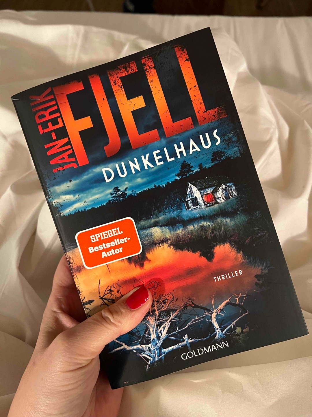 Ich werde sein Fan! Jan-Erik Fjell! Schon „Nachtjagd“ fand ich super spannend, umso mehr hab ich mich auf „Dunkelhaus“ gefreut und wurde nicht enttäuscht. Auch wenn die zeitlichen Sprünge manchmal drohten zu verwirren, habe ich den roten Faden behalten und fand die Geschichte spannend und verständlich geschrieben. Von mir eine klare Empfehlung, meinen Geschmack hat Jan-Erik Fjell getroffen. Freue mich auf mehr Brekke-Geschichten aus Norwegen 🇳🇴