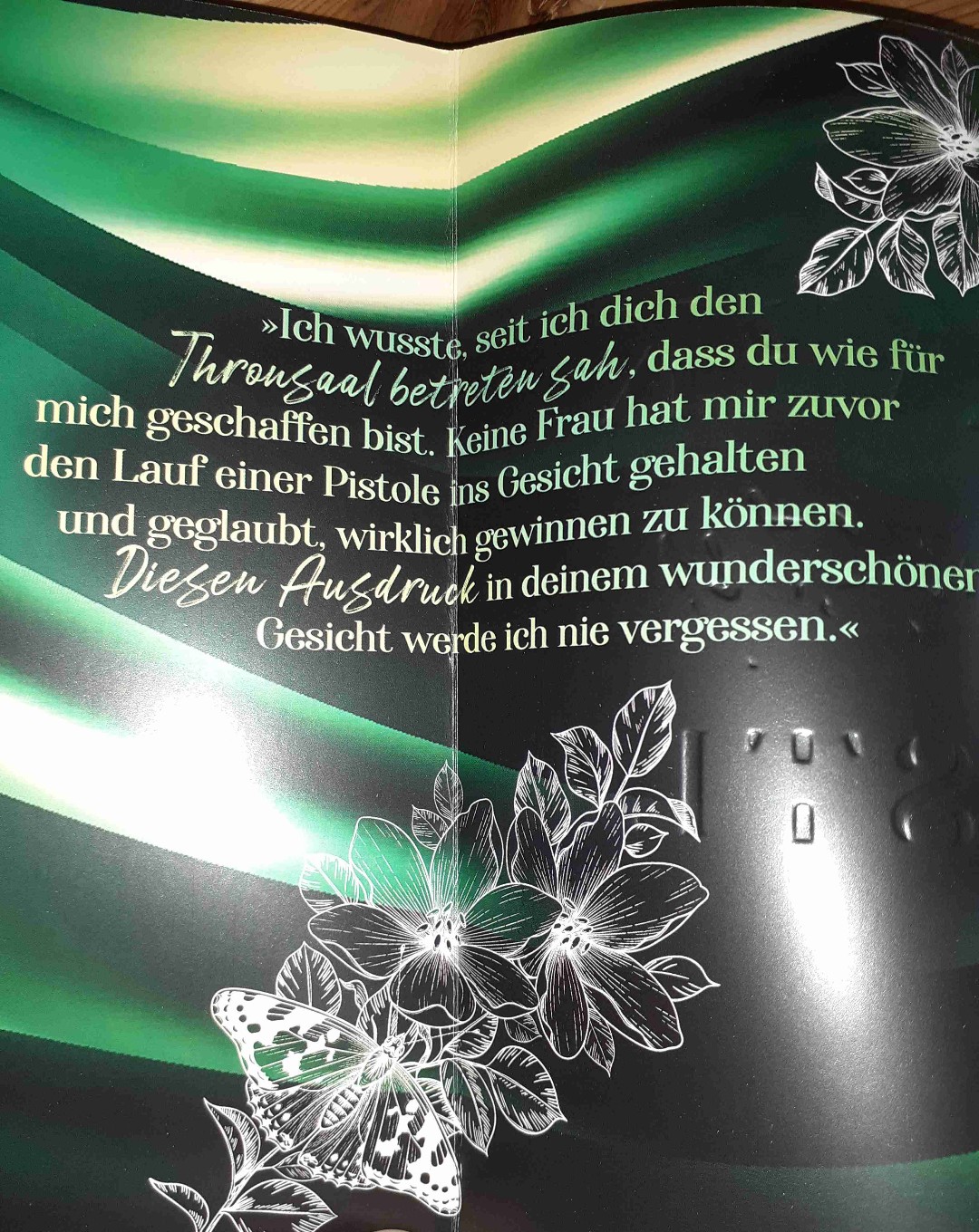 Puh, ich konnte es nicht aus der Hand legen
