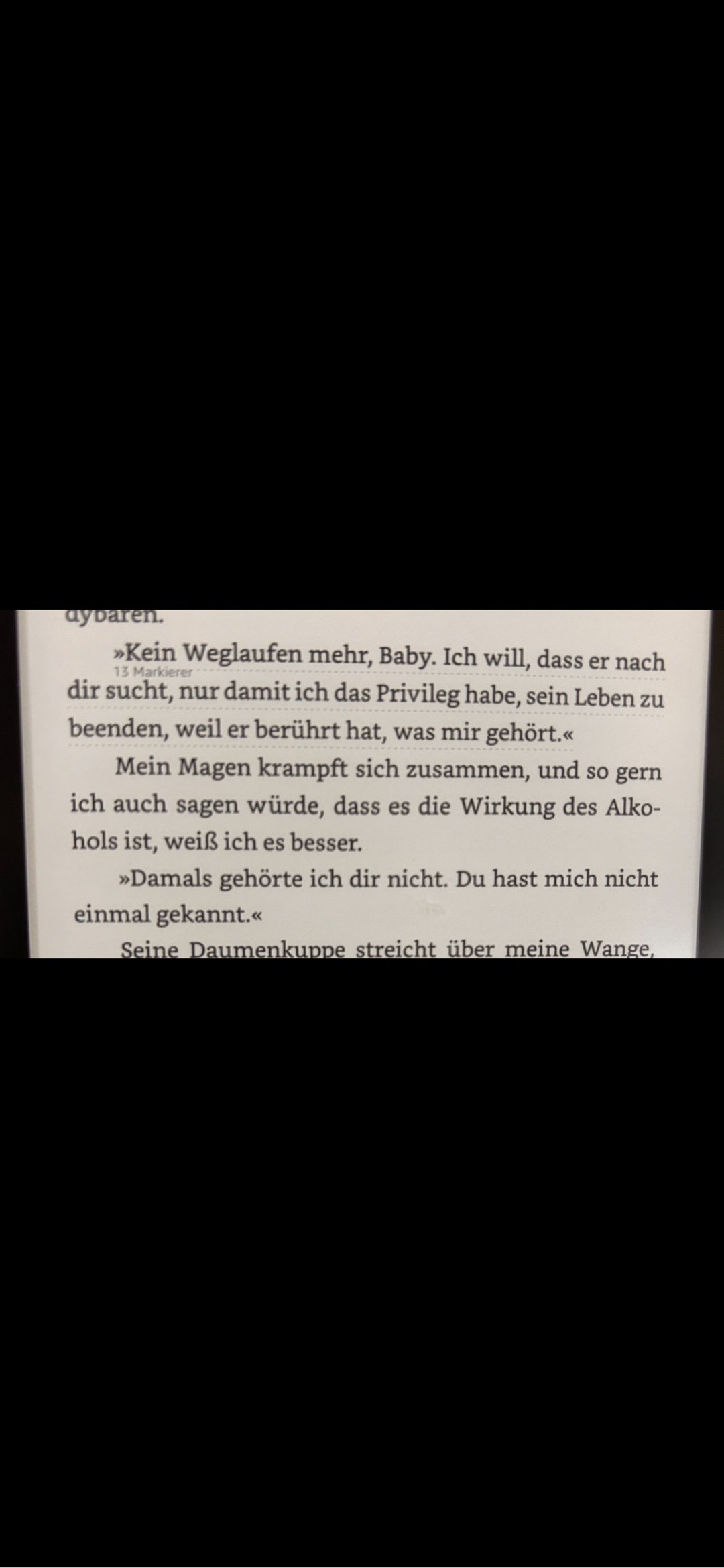Leichter Dark Romance mit Thrill-Anteil