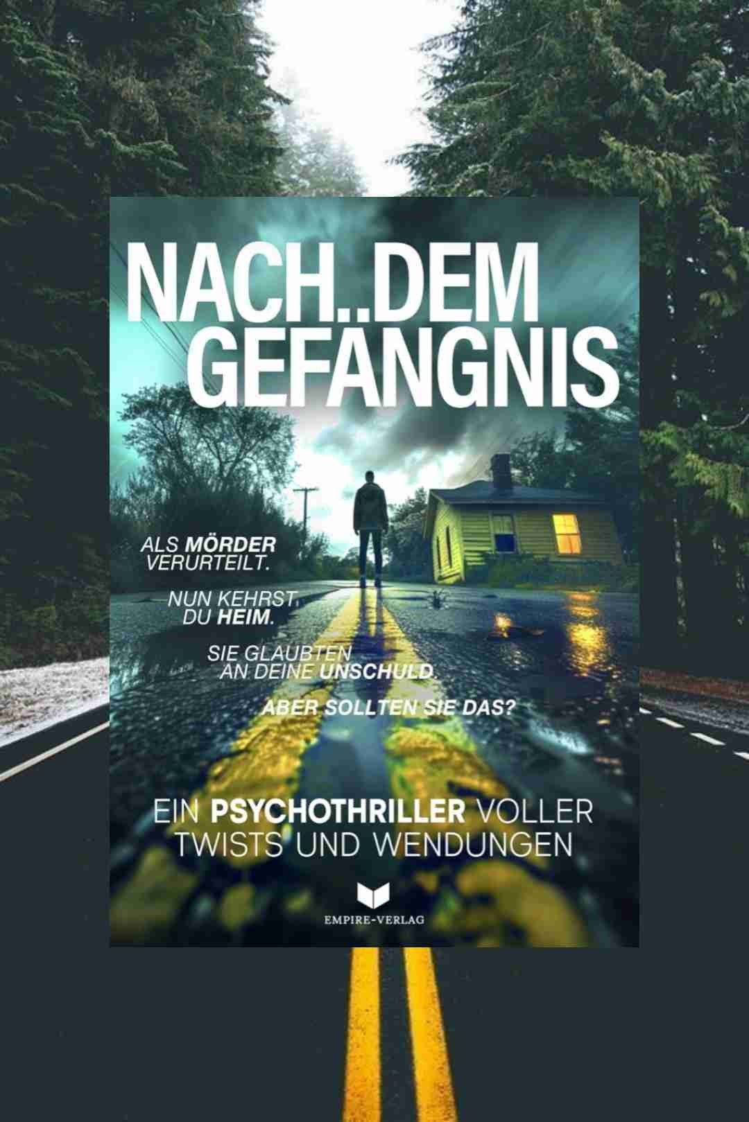 🌟Rezension🌟
Ich habe das E-Book "Nach dem Gefängnis" von Danilo Fender beendet 🥰
•
Ich muss sagen dass war mal wieder ein richtig guter Thriller. Mehr für Erwachsene als für Jugendliche. Victor Marsch war für 20 Jahre im Gefängnis weil er die Eltern seiner damaligen Freundin auf brutalste Art Weise mit einer Axt ermodet hat. Er erinnert sich nur nicht mehr an die Tat. Der Klappentext sagt uns deutlich dass Victor Marsch nicht Täter war aber wer war es dann?