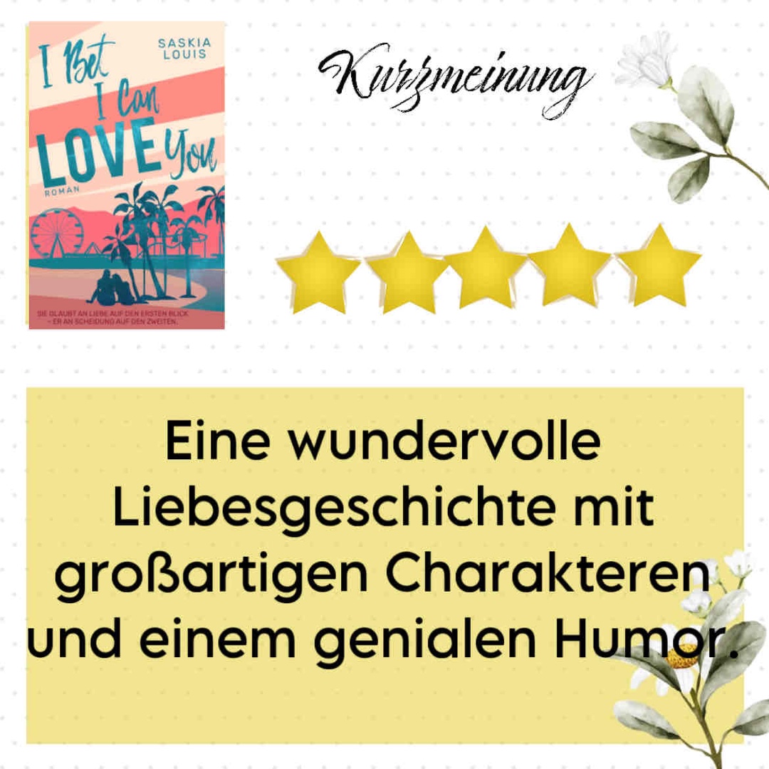 Eine wundervolle Liebesgeschichte mit großartigen Charakteren und einem genialen Humor.