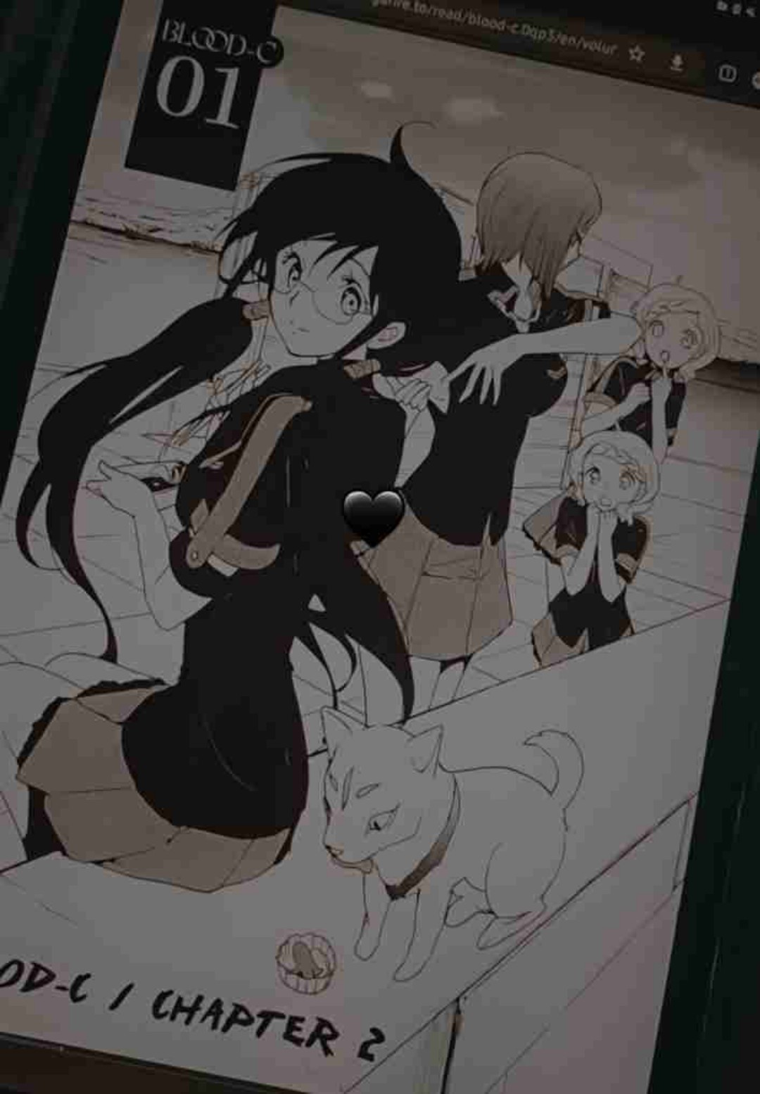 Ich hatte gar nicht aufm Schirm, dass es zu Blood-c einen Manga gibt. Habe ihn eigentlich eher durch Zufall gefunden. Ich finde den Manga bisher tatsächlich auch besser als den Anime 🥴