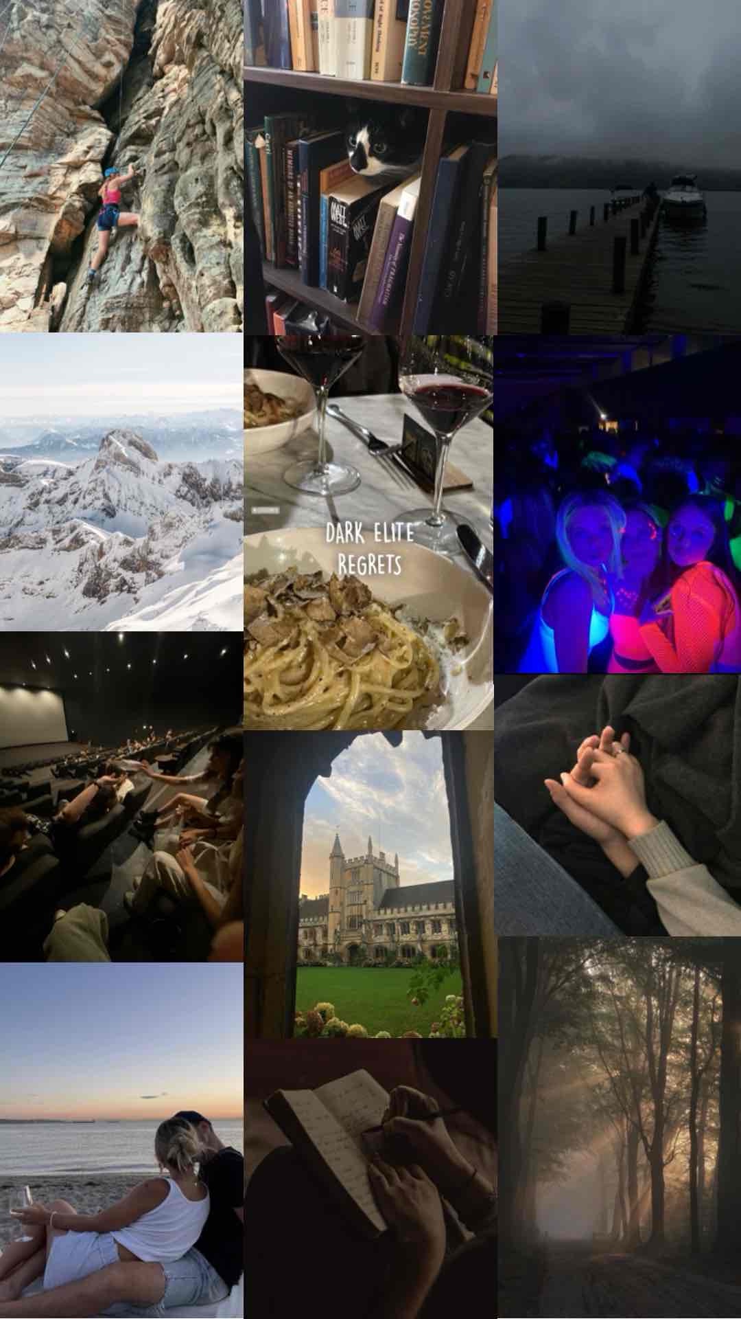 Dark Elite Regrets x second Chance Love
✨aesthetic collage✨