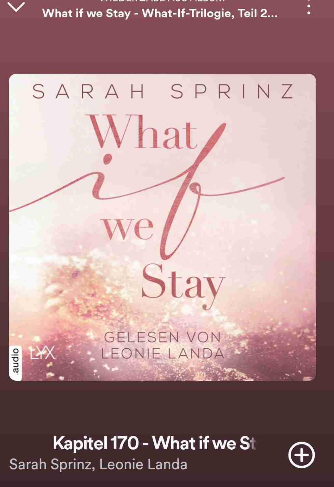 What if we stay...