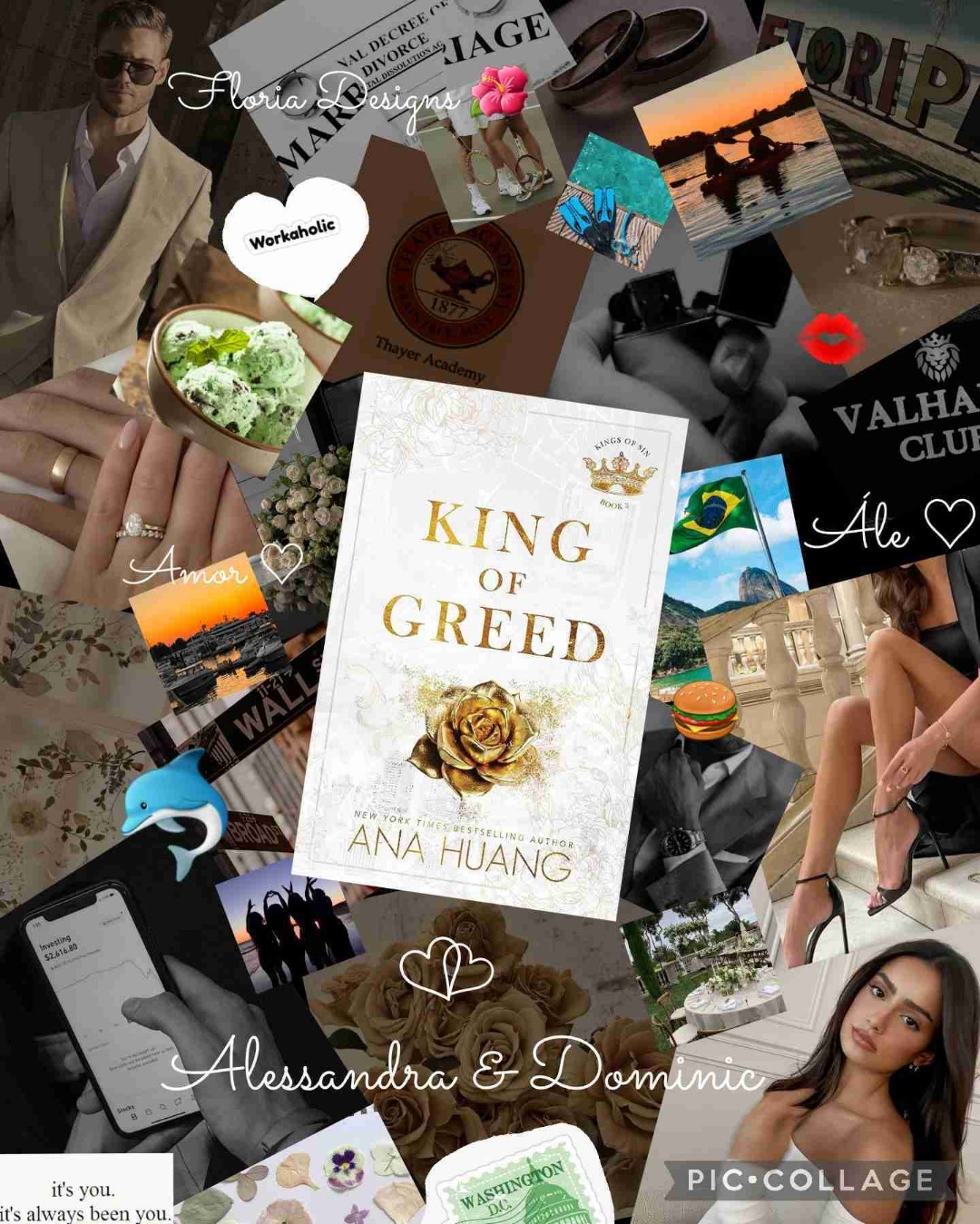 Alessandra & Dominic ♡
Wunderschönes Buch das mich so schnell wie selten in seinen Bann gezogen hat.
