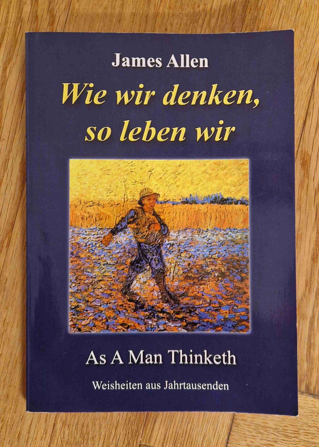 Der Mensch und seine Welt sind das Ergebnis seiner Gedanken. Alle Dinge, die in der Realität entstehen, wurden vorher von ihm oder anderen Wesen gedacht. Irgendwo zwischen Philosophie, Anthroposophie, Wissenschaft, Religion und Esoterik ist dieses Buch ein Ratgeber aus dem Anfang des 20. Jahrhunderts, der ziemlich gut gealtert ist.