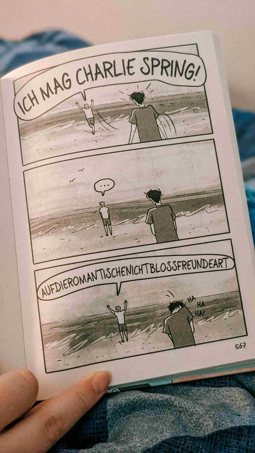 Gerade »Heartstopper« Band 2 von Alice Oseman beendet und ich bin total verliebt in die Fortsetzung! 🌈