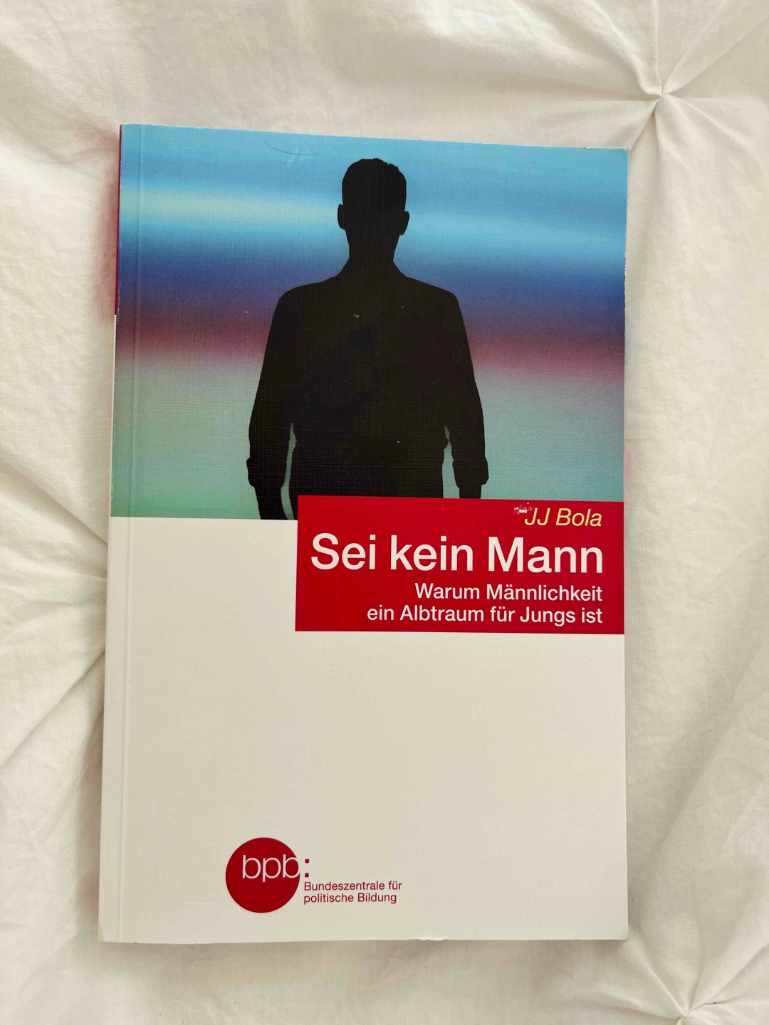 Was bedeutet eigentlich Männlichkeit? Druck durch Erwartungen wie Kraft oder Durchsetzungsfähigkeit und Stärke, weiterführende in toxische Männlichkeite, Aggression und Gewalt. JJ Bola zeigt, wie diese Muster zustande kommen, wie sie sich im Alltag zeigen und was wir dagegen tun können.