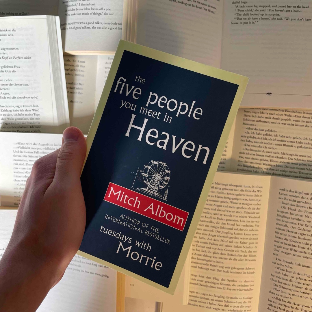 »Everyone has an idea of heaven, as do most religions, and they should all be respected. The version represented here is only a guess, a wish in some ways, that my uncle, and others like him—people who felt unimportant here on earth—realize, finally, how much they mattered and how much they were loved«