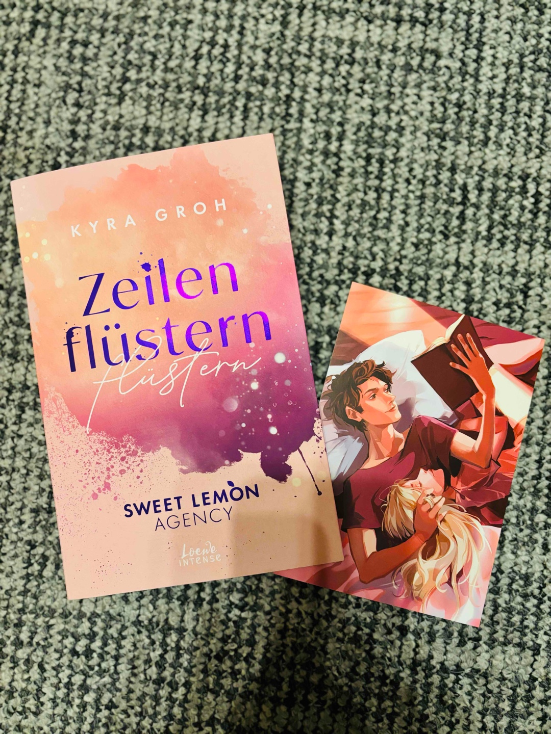 “Wir sind ein kleines bisschen wie sie. Nicht nur weil wir einander nach einem etwas holprigen Start gnadenlos verfallen sind. Sondern weil wir alles ineinander gesehen haben: wer wir vorgeben zu sein. Wer wir wirklich sind. Und was wir sein können. Ohne einander. Aber vor allem miteinander.” 🫧