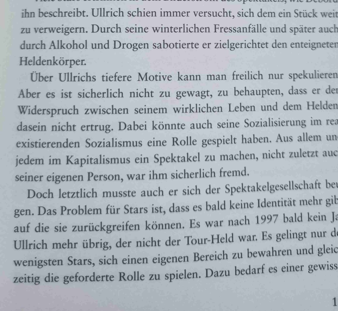 Keine Geschichte nur um Jan Ullrich