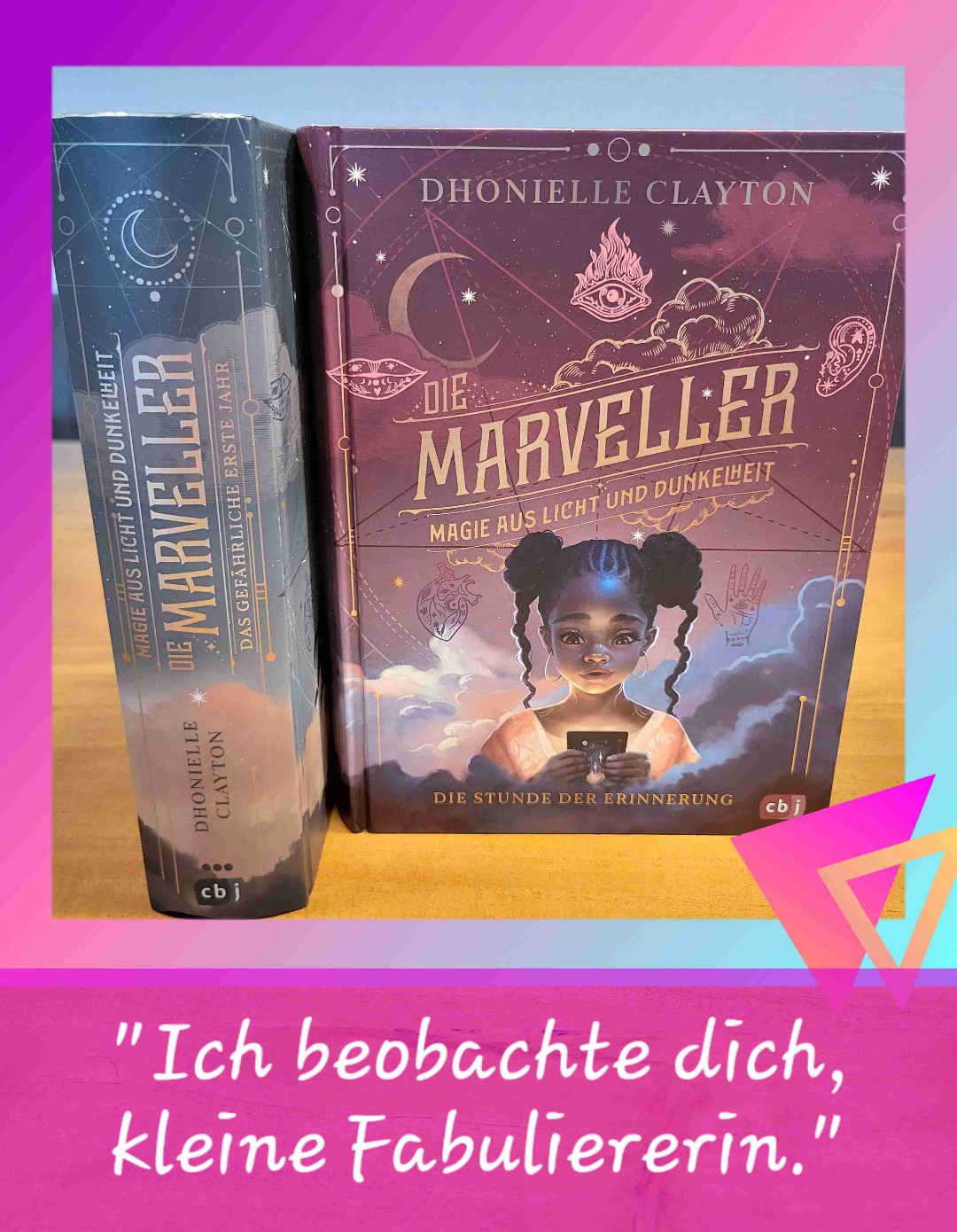 Finster und leuchtend zugleich - spannend erzählt Dhonielle Clayton die Geschichte um die Marveller und Fabulierer weiter. Diese Welt ist wie ein Sog, der noch vieles bereithalten wird.
