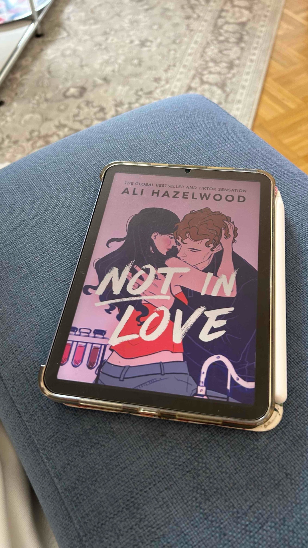 Ali Hazelwood, but not as lovey-dovey as usual - a nice change!