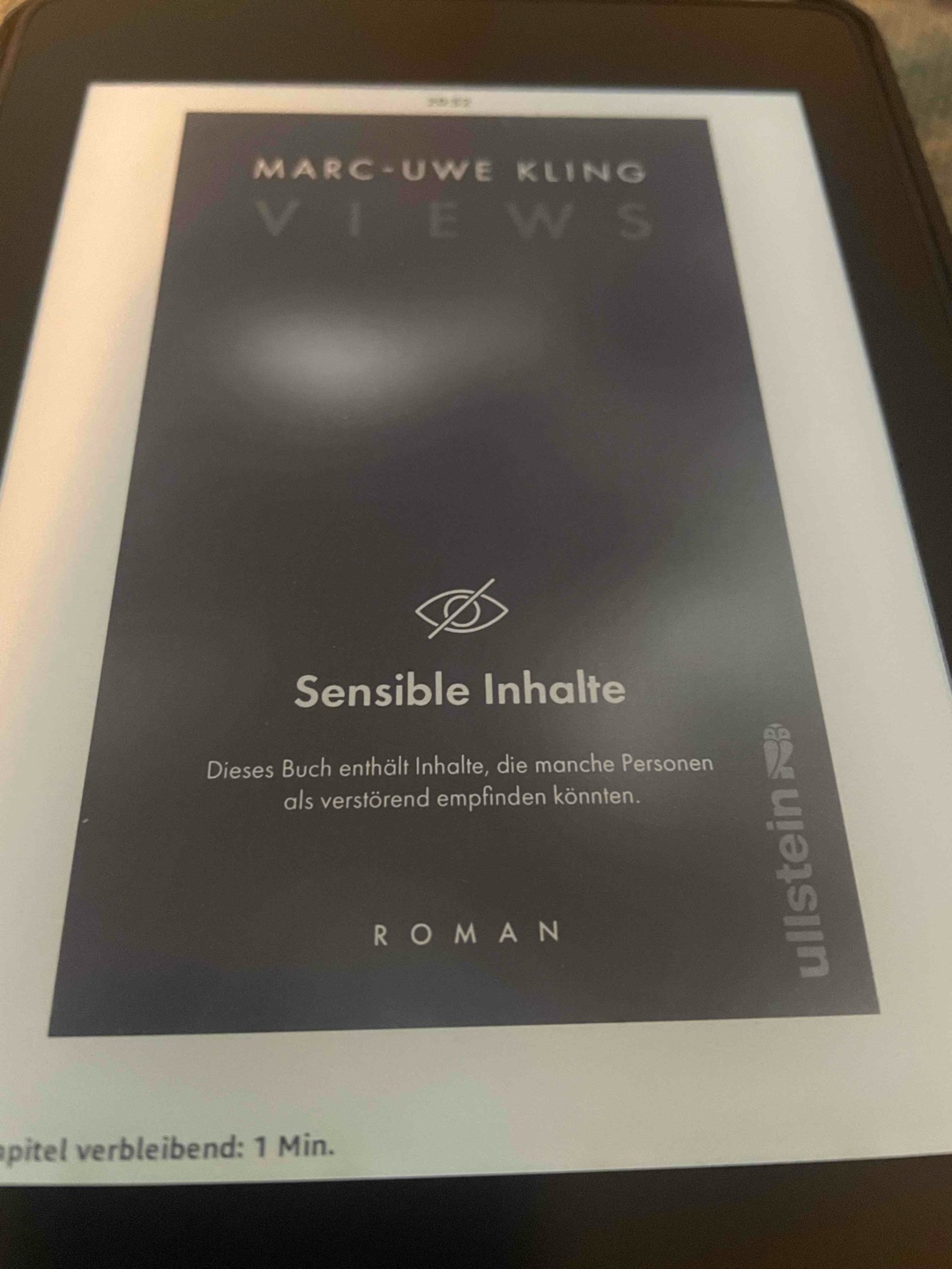 „Es ist nicht alles Fake, ist ihr letzter Gedanke, bevor sie wieder das Bewusstsein verliert. Echt ist die Empörung. Echt ist die Wut. Echt ist der Hass.“