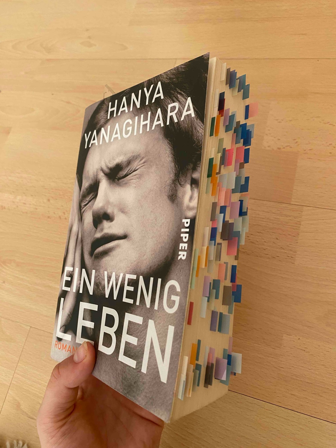 Dieses Buch ist meine persönliche Erinnerung an meine maßlose Selbstüberschätzung.
War ich doch am Anfang fest davon überzeugt, mich würde dieses Buch emotional nicht so fordern, wie es auf ganz TikTok dargestellt wird, saß ich doch am Ende laut (!) weinend auf dem Bett und habe es auch jetzt - 6 Stunden nach Beenden des Buches - nicht verkraftet. Es fühlt sich sogar zu komisch an, ein neues Buch zu beginnen, zu sehr hänge ich noch an Jude und seinen Mitmenschen. Stattdessen werde ich jetzt die nächsten Stunden (und vermutlich Tage) damit verbringen, meine Annotationen zu überarbeiten und mich in Selbstmitleid zu suhlen.
Ich kann Ein wenig Leben nur jedem empfehlen - solange die Triggerwarnungen bitte beachtet werden.