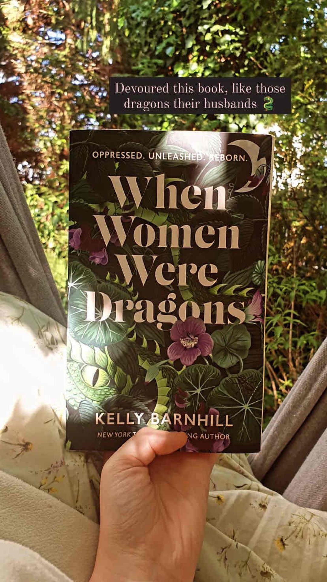 I devoured this book like those dragons their husbands