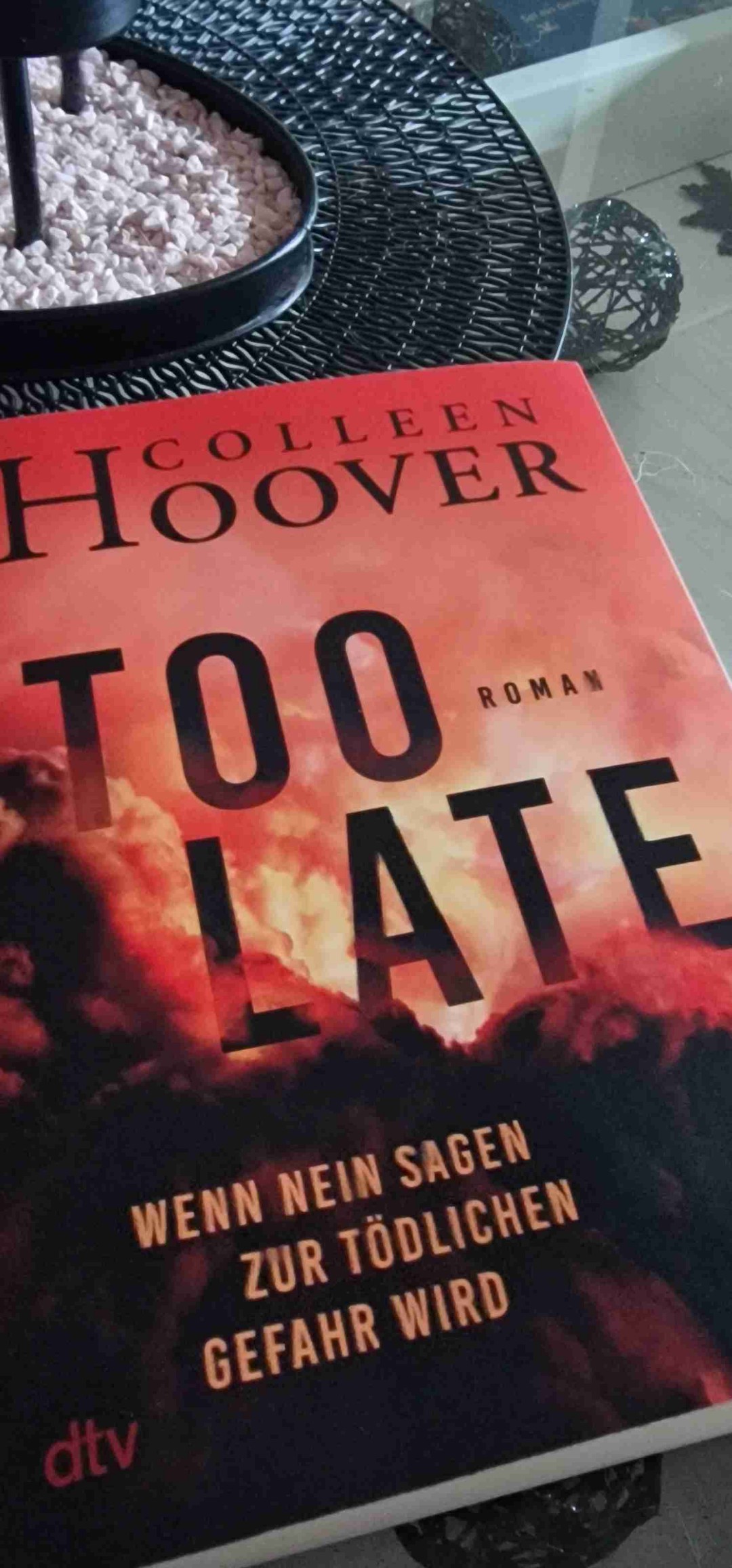 Insgesamt ist "Too Late" ein tiefgründiger und berührender Roman, der nicht nur die Schönheit der Liebe, sondern auch die Schattenseiten und Gefahren von Beziehungen beleuchtet. Ein absolutes Muss für Fans von Colleen Hoover und für alle, die herausfordernde, aber wichtige Themen in der Literatur schätzen.