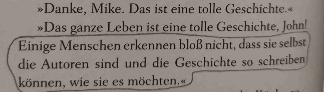 "Warum bist du hier? Hast du Angst vor dem Tod? Führst du ein erfülltes Leben?"