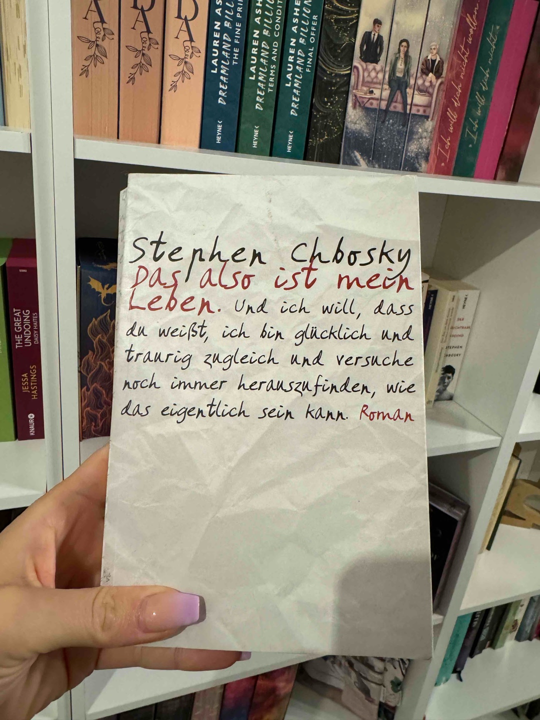 Charlie schreibt ca 1 Jahr lang Briefe an einen unbekannten ,Freund‘ & erzählt ihm über sein Leben! 