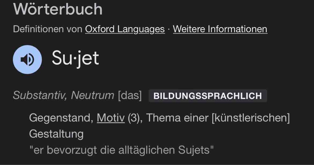 Neulingseignung?