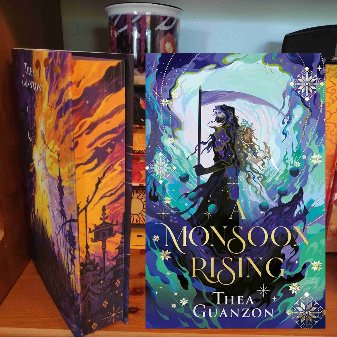 I was super excited for this sequel, as book 1 had almost been a highlight for me - had it not been for the very slow start.
In Hurricane Wars it took me almost a third of the book to get hooked, in Monsoon Rising it feels like Talasyn and Alaric use up about a third of the book to ... hook up (#VeryBadPuns).
Probably perfect for romantasy fans, for me it's always a bit disappointing because I'm in it for the plot and twists and turns and character arcs.