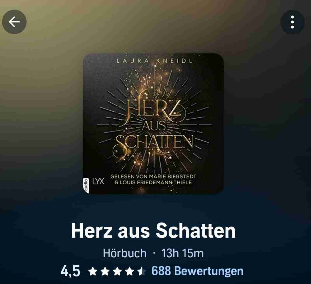 Ich war sofort von dem Buch gefesselt. 🥰