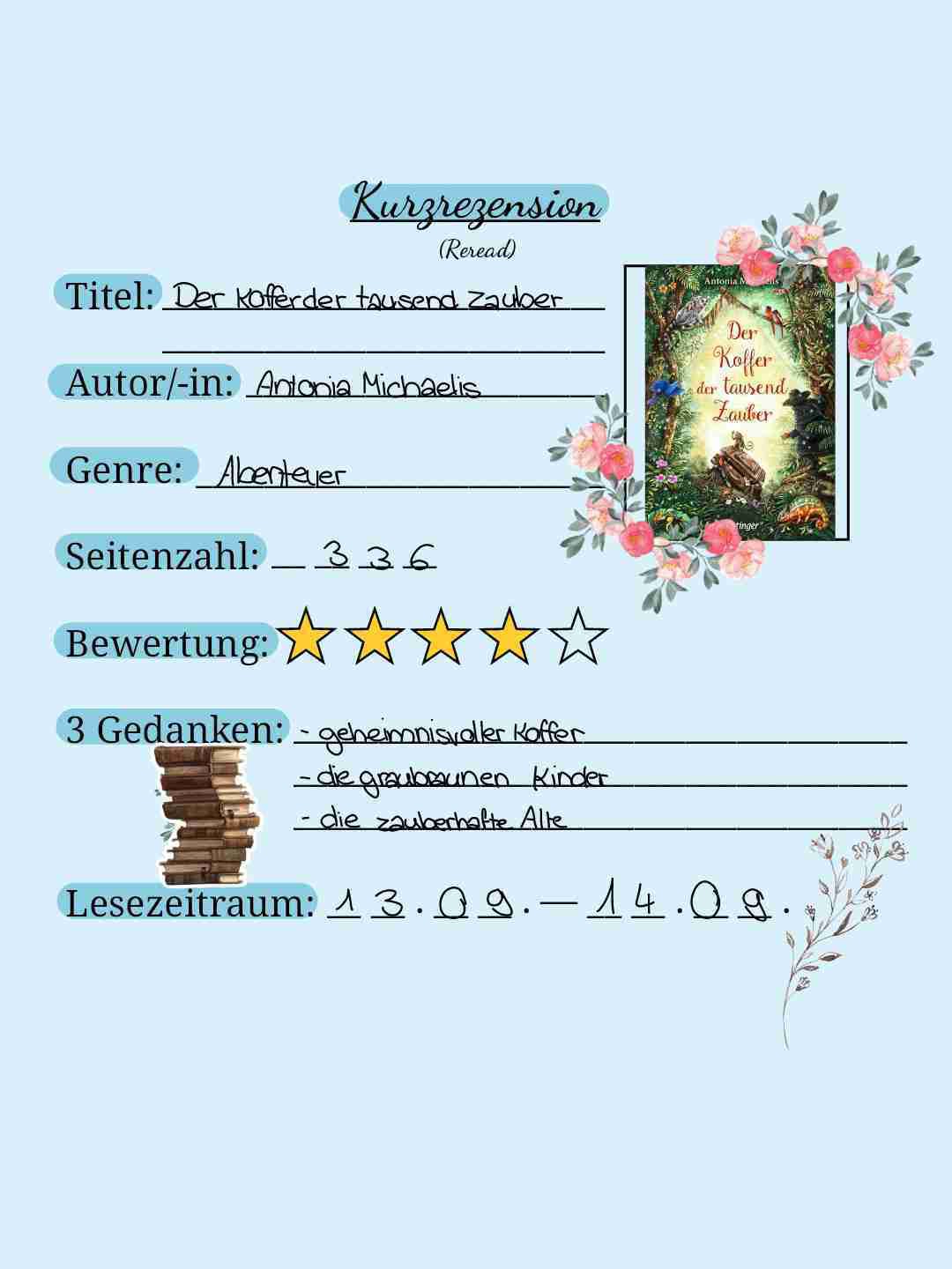 Zuerst vorweg: als ich das Buch als 9- oder 10jährige gelesen habe, fand ich es richtig toll. Es ist ein Kinderbuch und war damals perfekt für meine Altersklasse. Doch als ich es jetzt erneut gelesen habe, gab es ein paar Dinge, die für mich nicht mehr so viel Sinn gemacht haben.