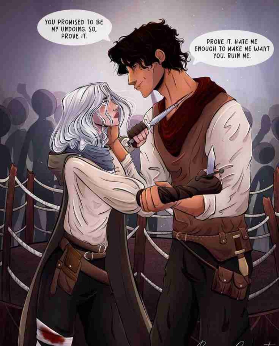🌃🗡♥️💫😭