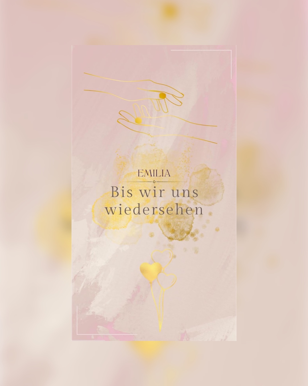 Ein Abschied für immer?