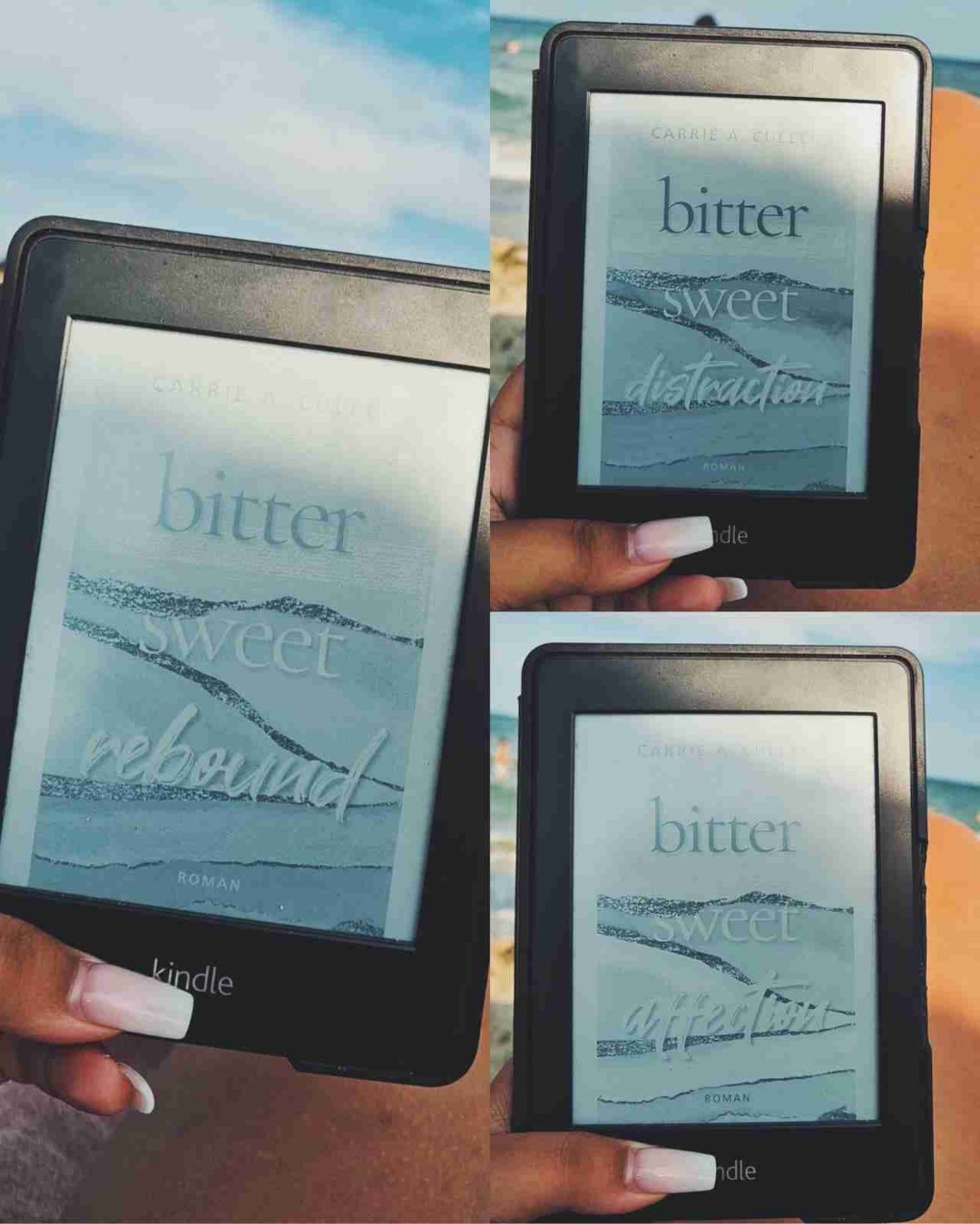Bücher, die man easy "weglesen" kann. Band 3 fand ich etwas stärker, daher einen halben Punkt mehr in der Bewertung. Aber sie waren alle sehr ähnlich.