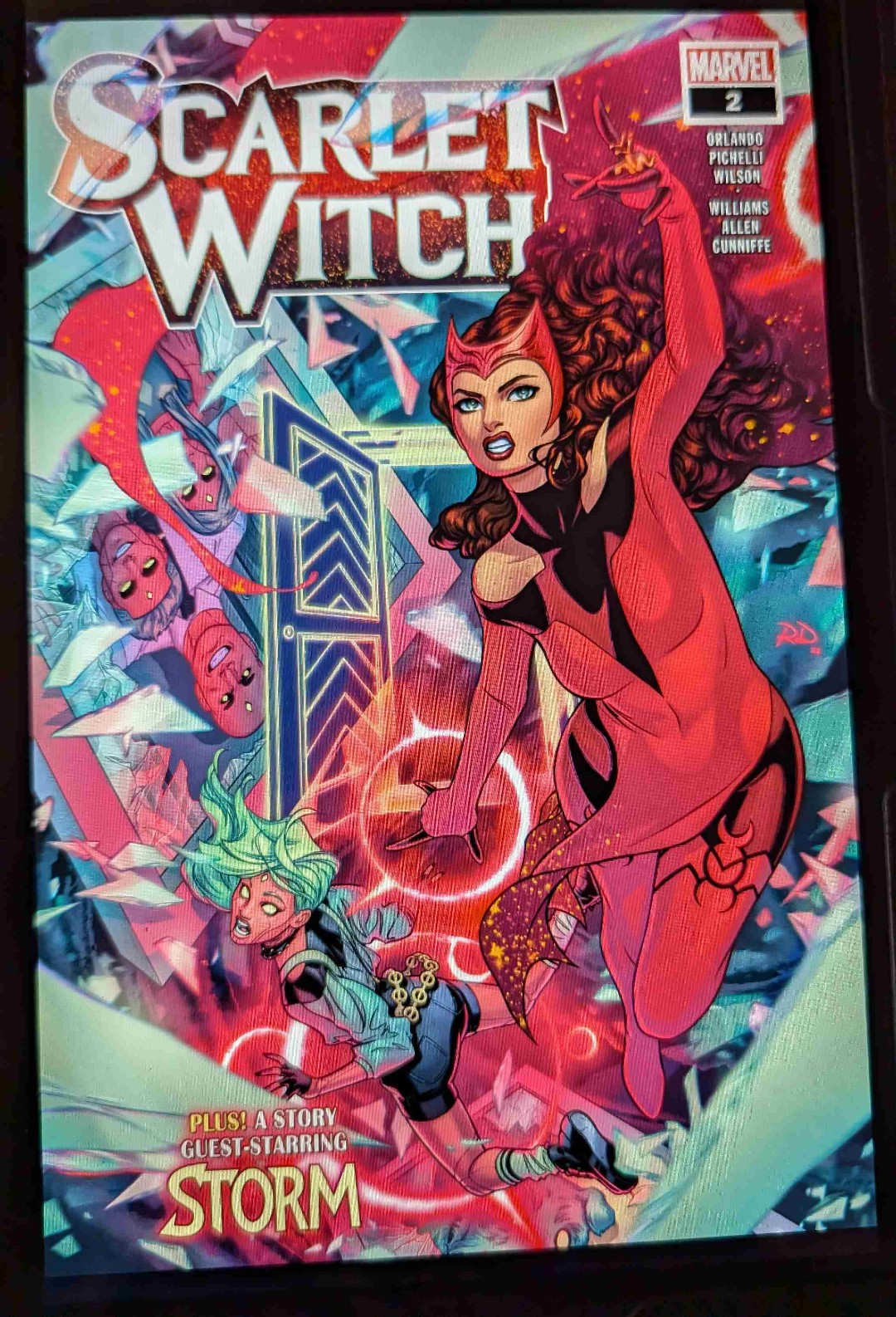 If your need is great and your hope is gone, there you will meet the Scarlet Witch