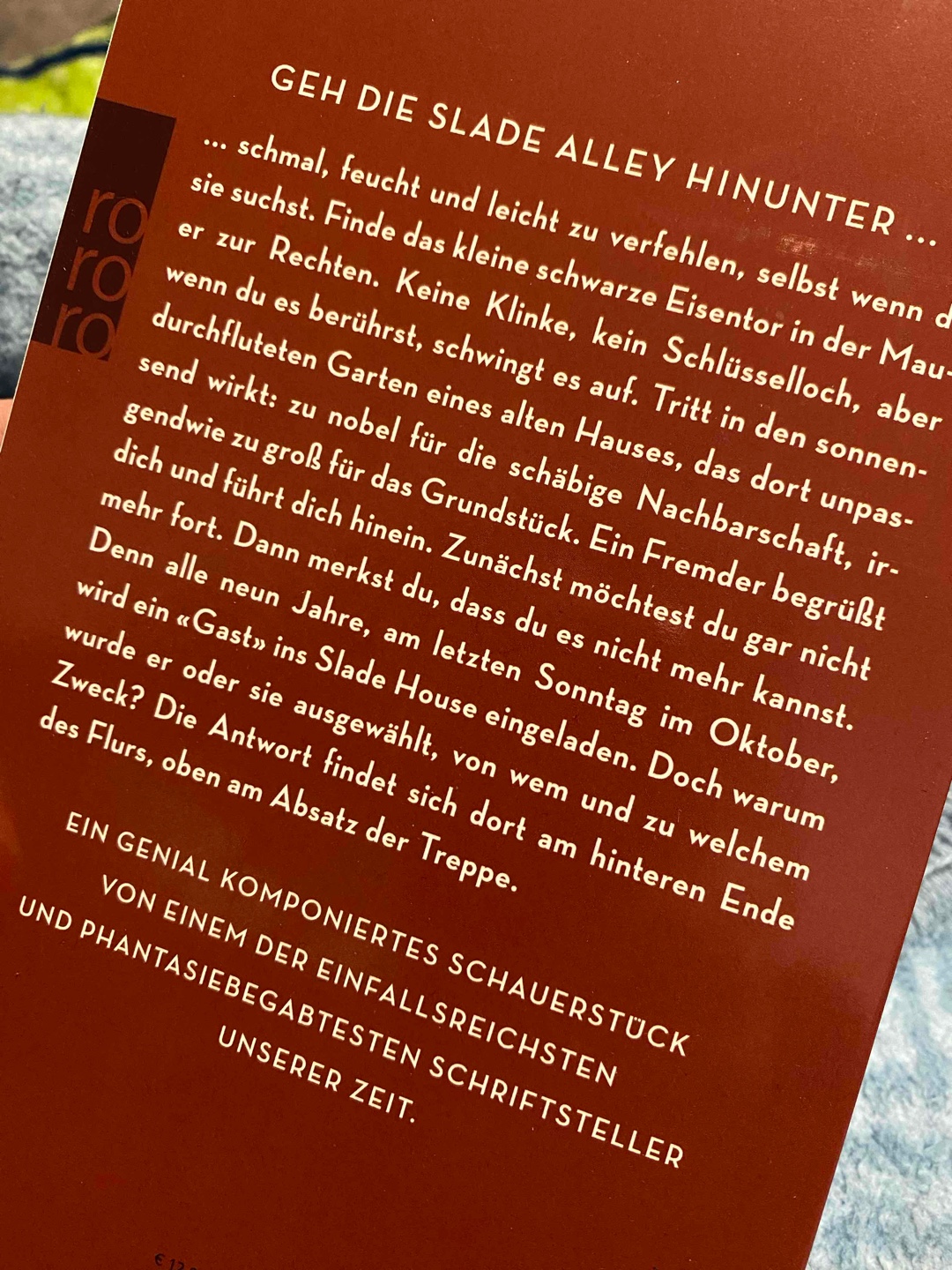 Wunderbare Geschichte für die düstere Jahreszeit
