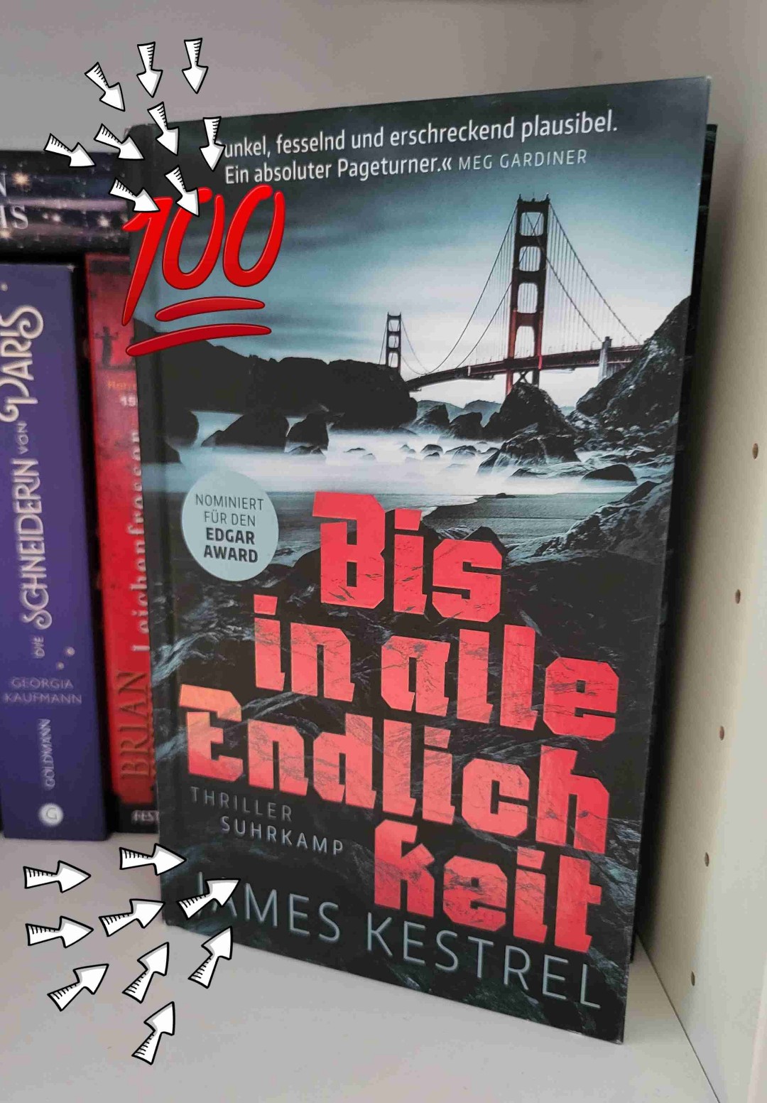 🌉🌉🌉🌉🌉🌉🌉🌉🌉🌉🌉🌉🌉🌉🌉🌉
Ein absoluter Volltreffer! Genialer Schreibstil, spannender Plot und ein unheimlicher Fall. Den Autor muss man sich merken!
🌉🌉🌉🌉🌉🌉🌉🌉🌉🌉🌉🌉🌉🌉🌉🌉