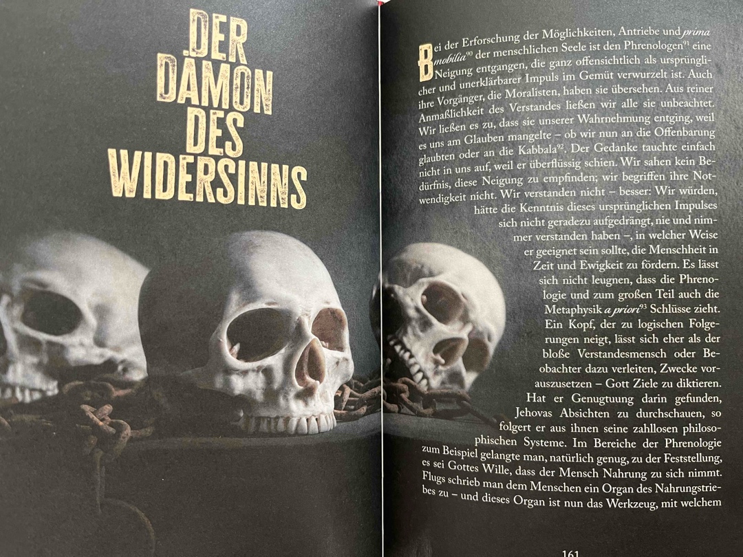 Tolle Sammlung von Poes Geschichten
Passend zur Halloween-Zeit