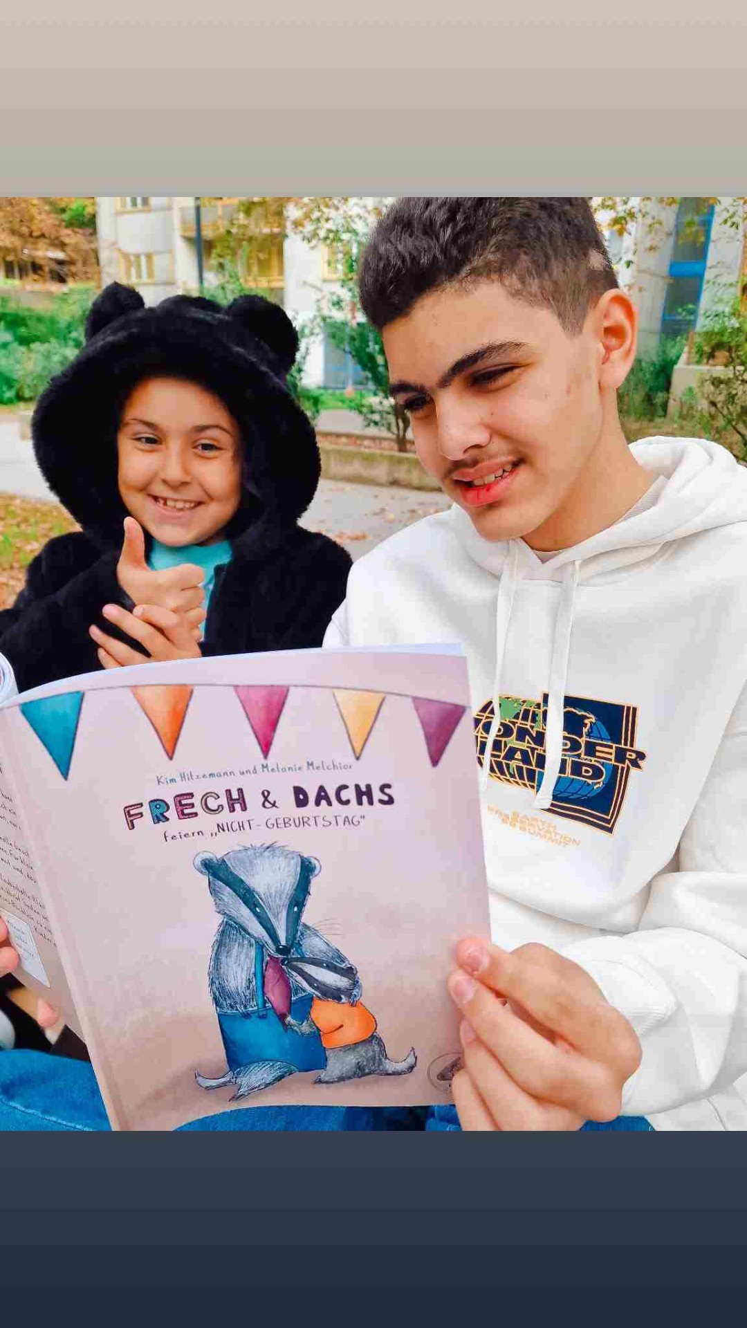 Das wunderbare neue „Frech und Dachs“ Wendebuch.