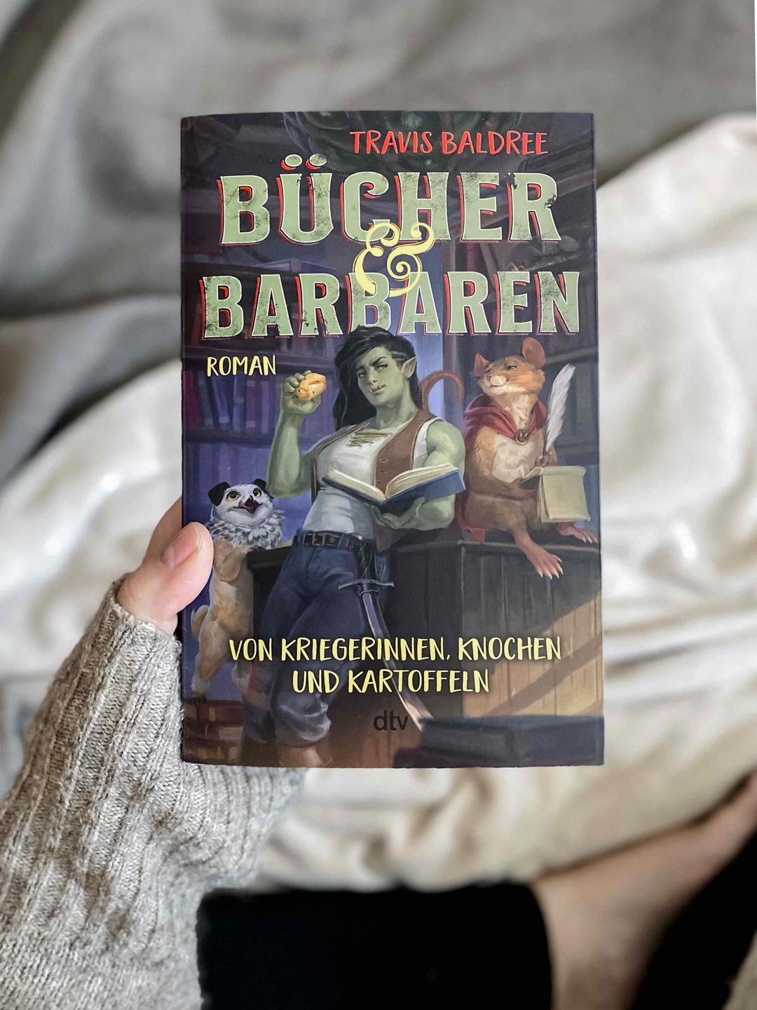 Gemütliche, lustige Geschichte rund um Bücher und Freundschaft. 