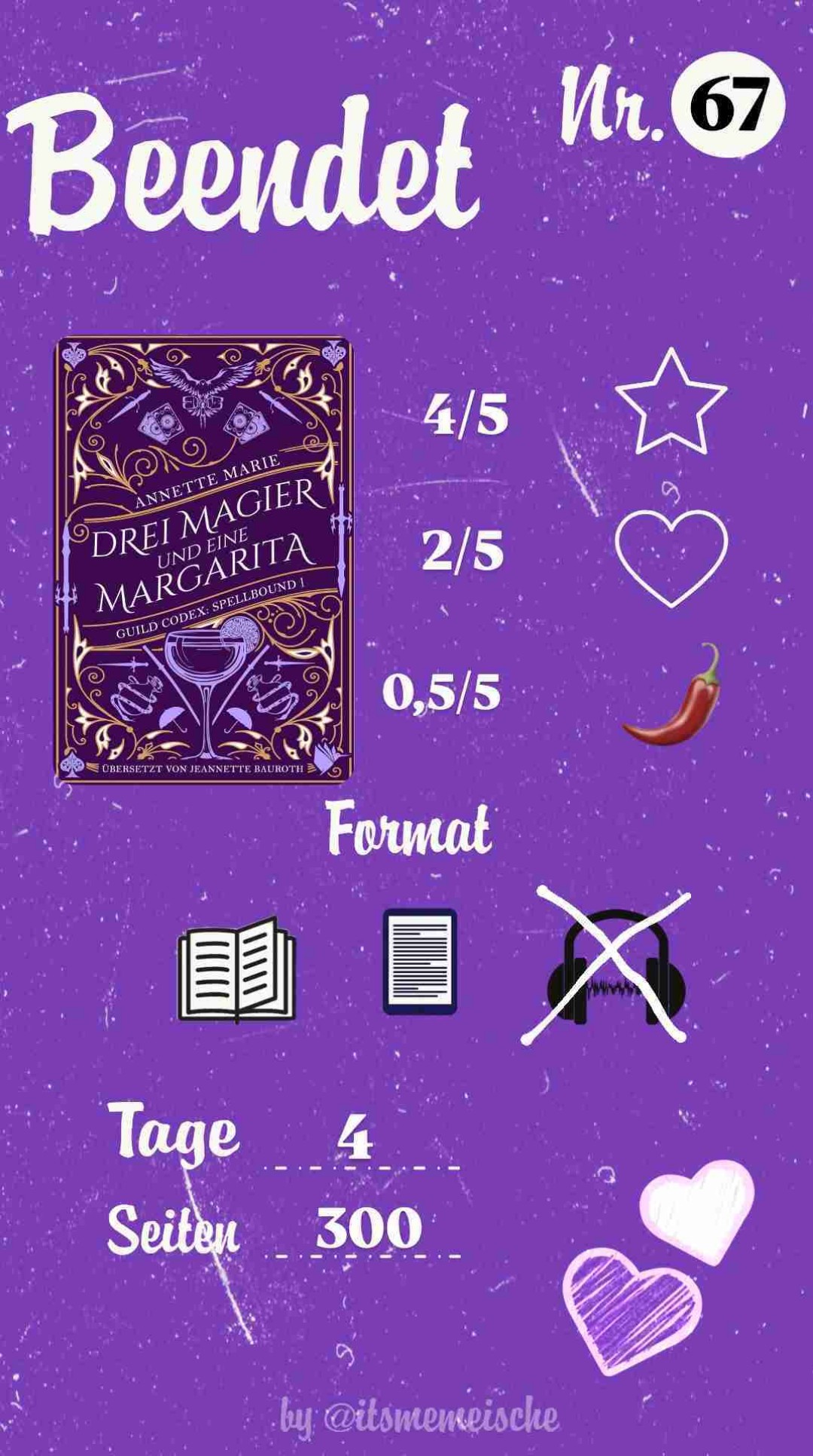 Super Urbanfantasy für zwischendurch 🫶🏼