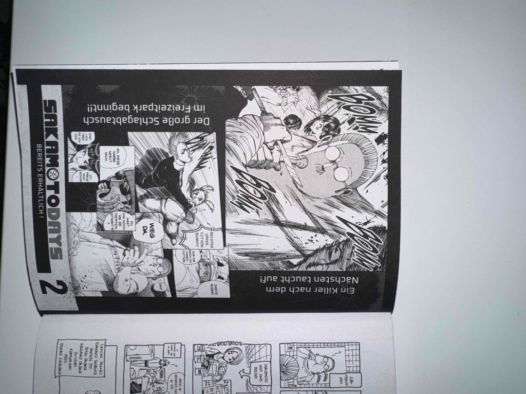 Sakamoto days| Mein erster Manga den ich gelesen habe… war ganz gut.