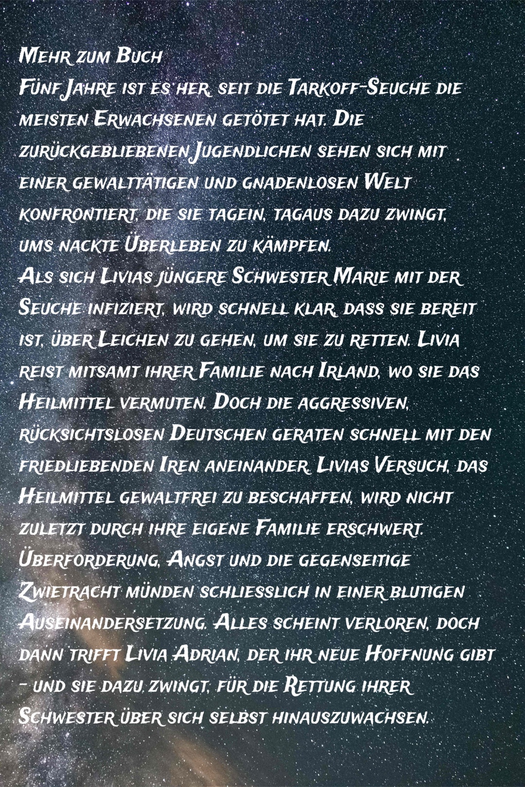 Spannend, Düster und Liebe für die Familie