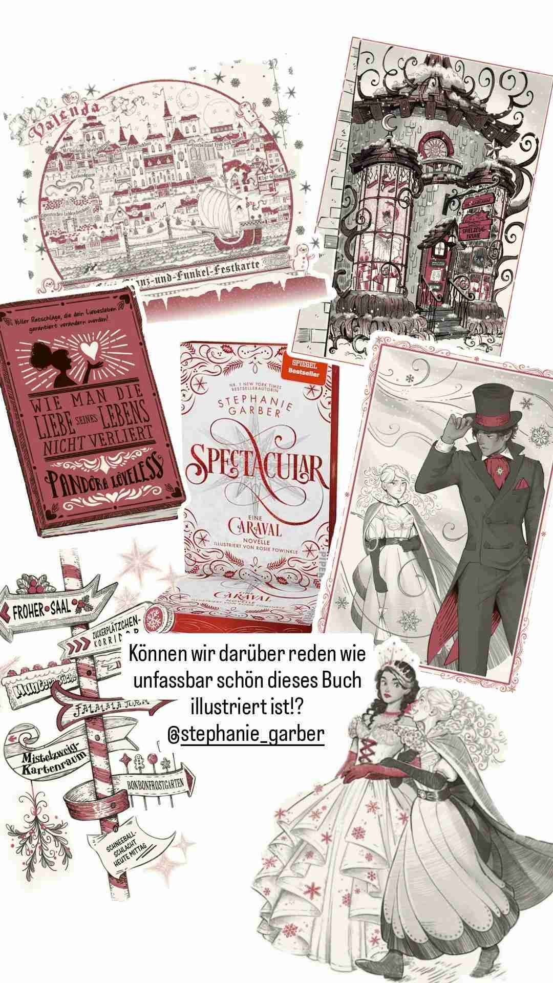 Eine nette Geschichte aus dem Caraval Universum mit wunderschönen Illustrationen 