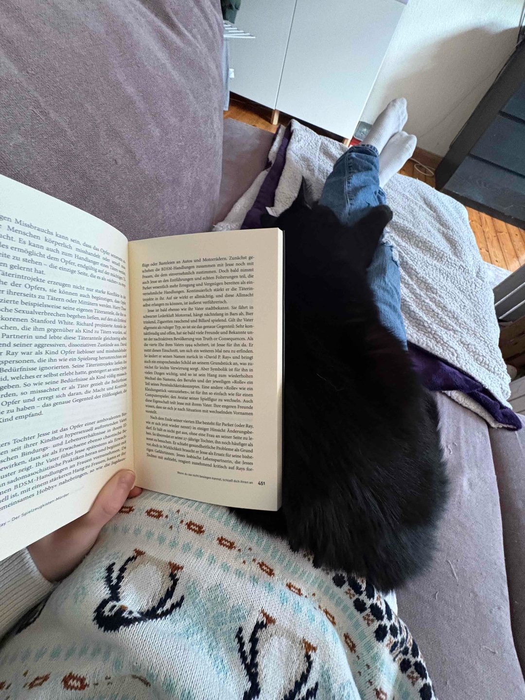 4.0 auch nur, weil ich aus irgendeinem Grund das Buch ewig nicht beendet habe.

Das Buch ist nichts für schwache Nerven, bietet aber interessante Einblicke in die Psychologie von Sadisten und wo es Unterscheidungen zu freiwilligen BDSM gibt. Das alles wissenschaftlich aufgearbeitet und verständlich erklärt.  Es kann zwischendurch etwas trocken werden, aber das konnte ich verzeihen, da es eben kein populistisches true crime Buch ist.

Als kleiner Fan von Lydia Benecke, lege ich auch jedem ans Herz einmal eine ihrer Vorträge zu besuchen.  

Auch wenn true crime ein super interessantes  und spannendes Thema ist, ist es wichtig daran zu denken, dass es sich immer um echte Opfer handelt, die schlimmes durchgemacht haben.
