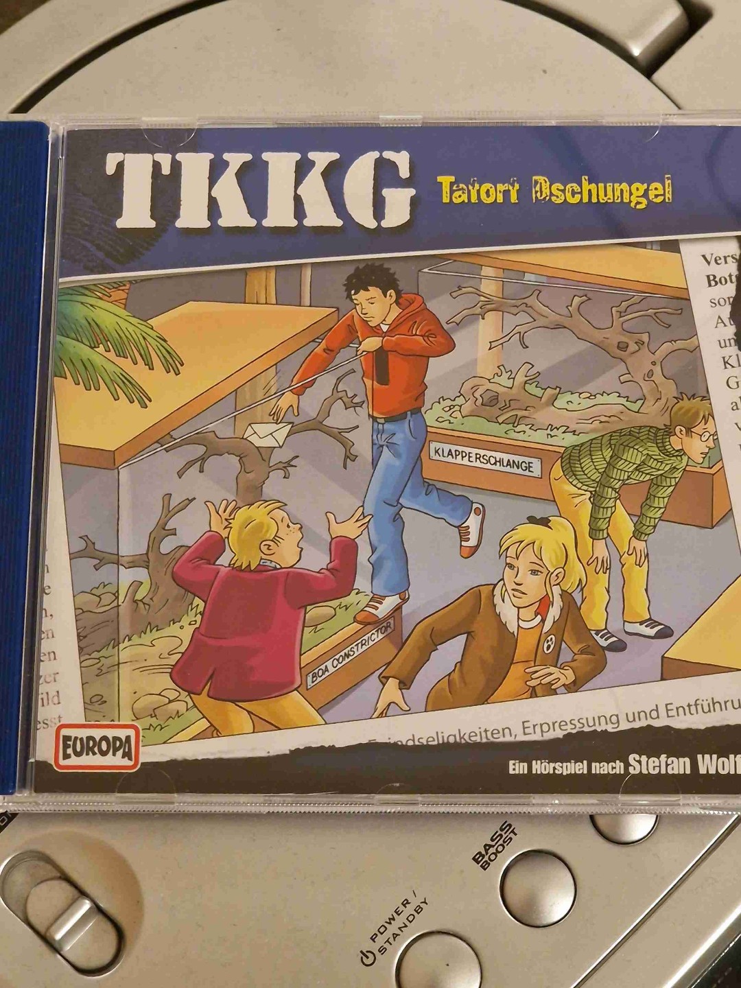 Schlangenparty mit Witz
