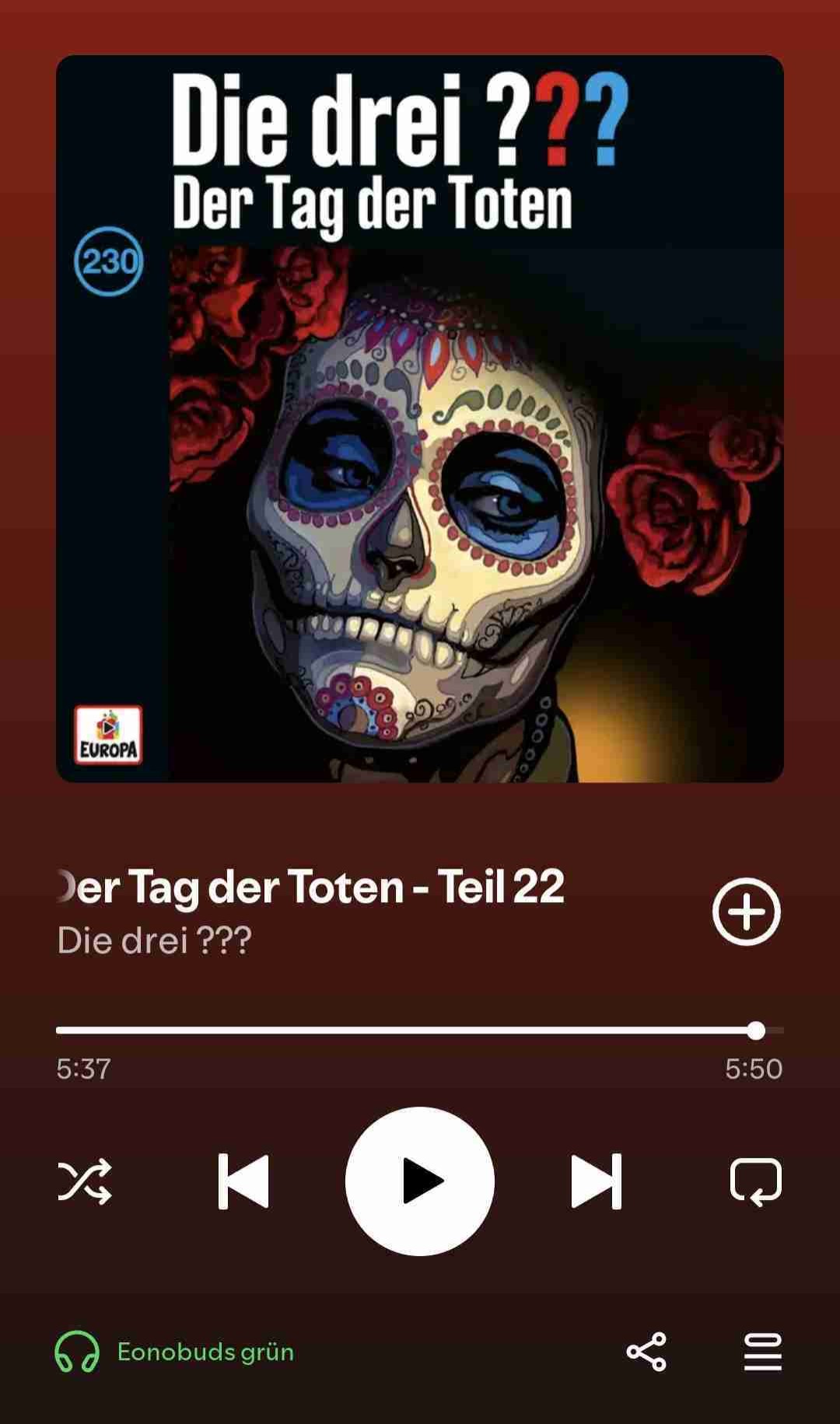 Das war echt nett. Bisschen vorhersehbar aber irgendwie macht auch das den Reiz aus. Bei ??? Fühlt man sich immer wohl, selbst, wenn es mal gruselig wird 😍
