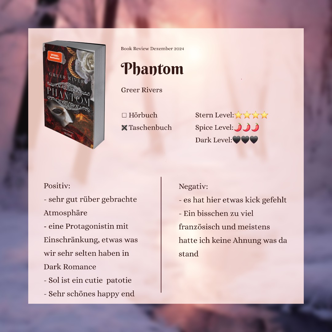 Perfekt für ein Dark Romance Anfänger🌹