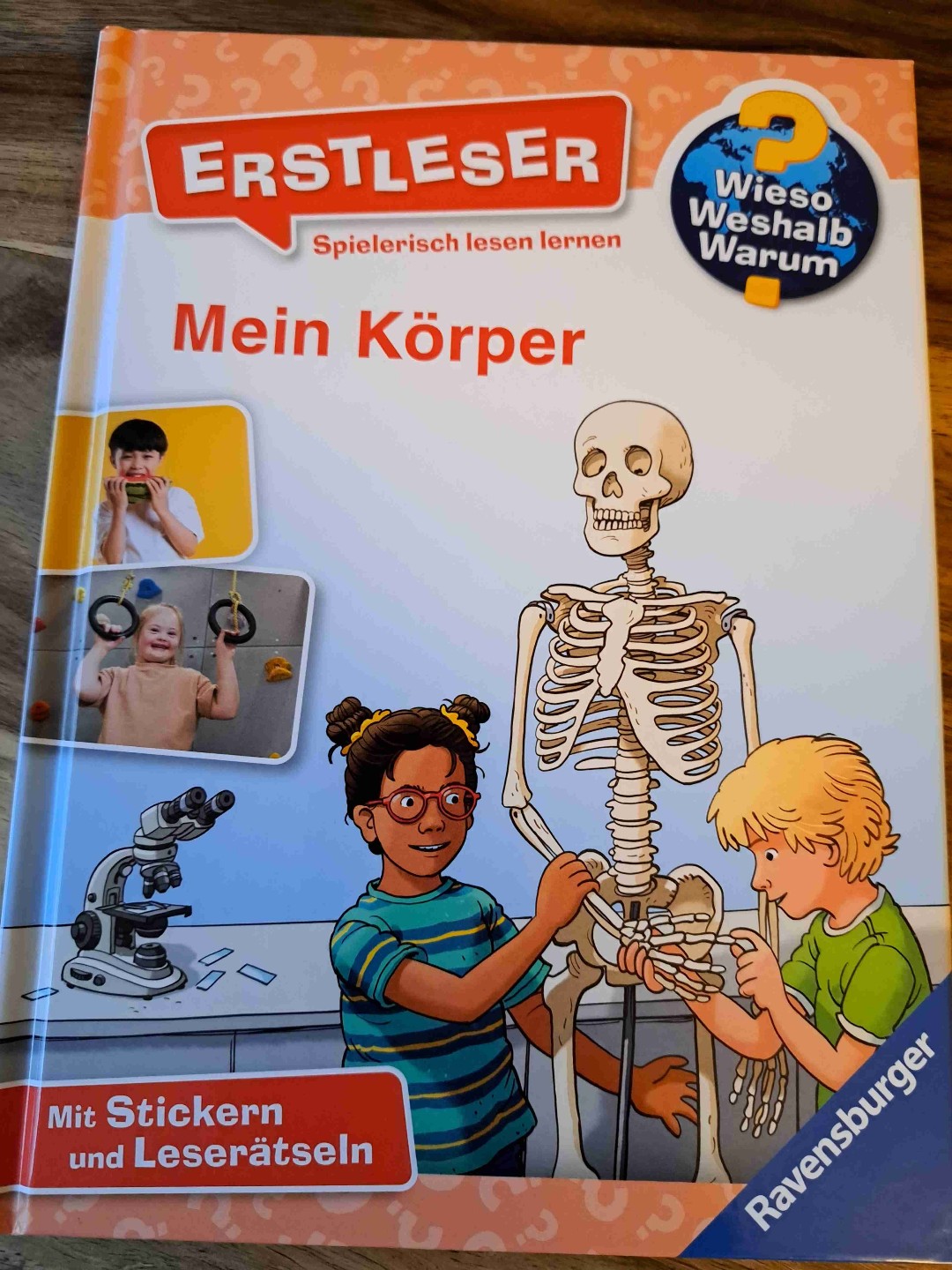 Interessantes erstes Sachbuch über den menschlichen Körper