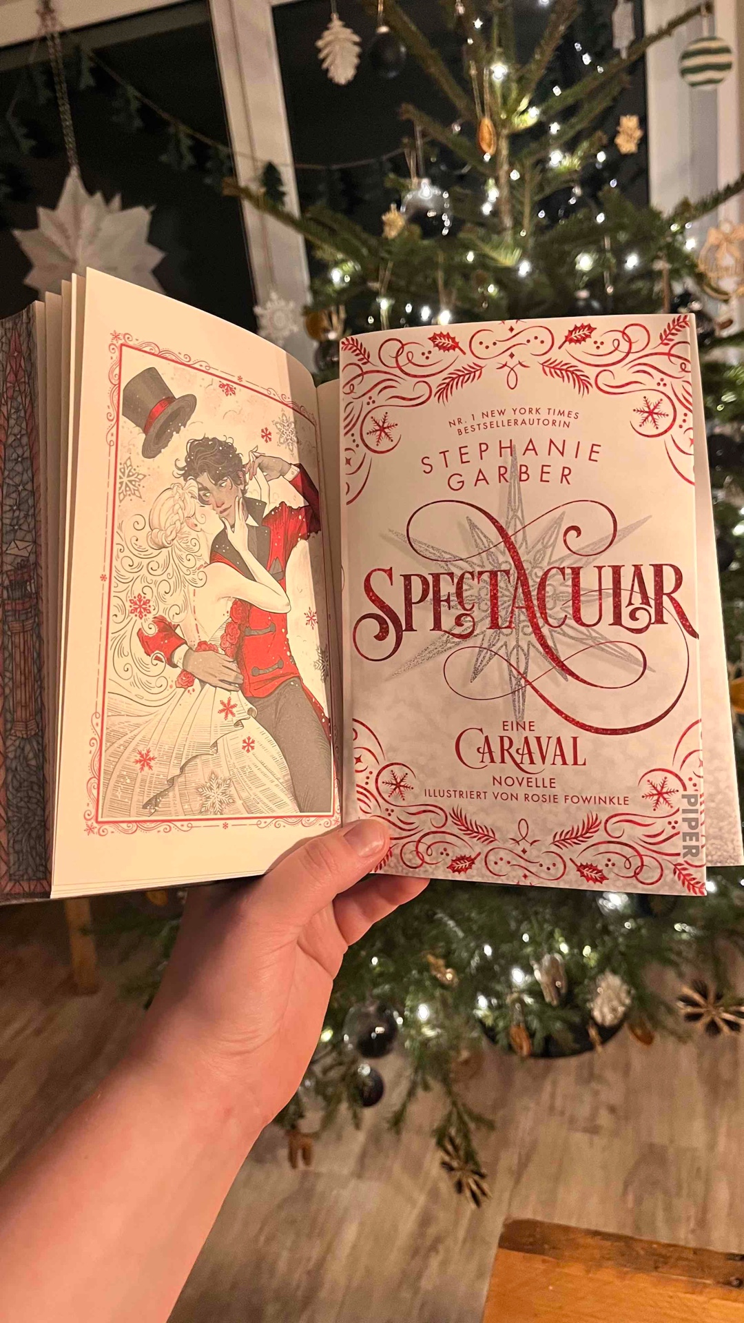 Ein Buch wie ein kalter Wintertag und eine süße, heiße Schokolade mit Schlagsahne obendrauf ♥️🎄