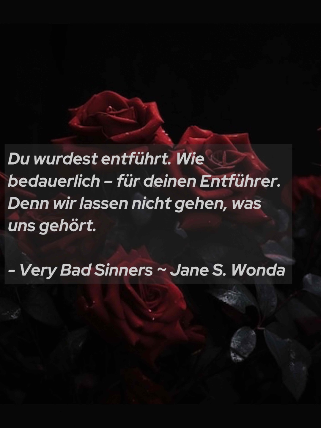 Du wurdest entführt. Wie bedauerlich – für deinen Entführer. Denn wir lassen nicht gehen, was uns gehört.
