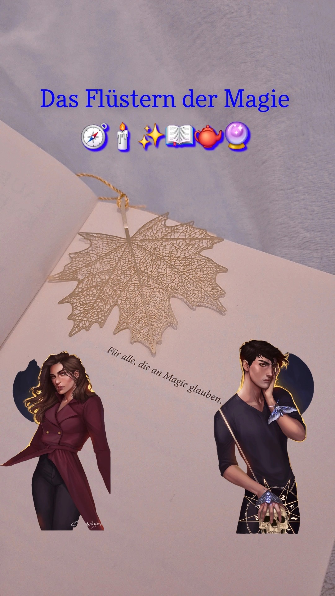 Fallon & Reed🧭🕯️✨📖🫖🔮
--------
Edinburgh🇽🇸✨🌧️🍵🌿
--------
,,Das Flüstern der Magie", angefangen und beendet kurz vor Jahresende, ist wahrhaftig mein Jahreshighlight und stellt somit auf den letzten Drücker mal eben 70 Bücher in den Schatten!
Mein Herz blutet und weint, die Magie verstummt, weil ich Fallon und Reed gehen lassen muss..🥺