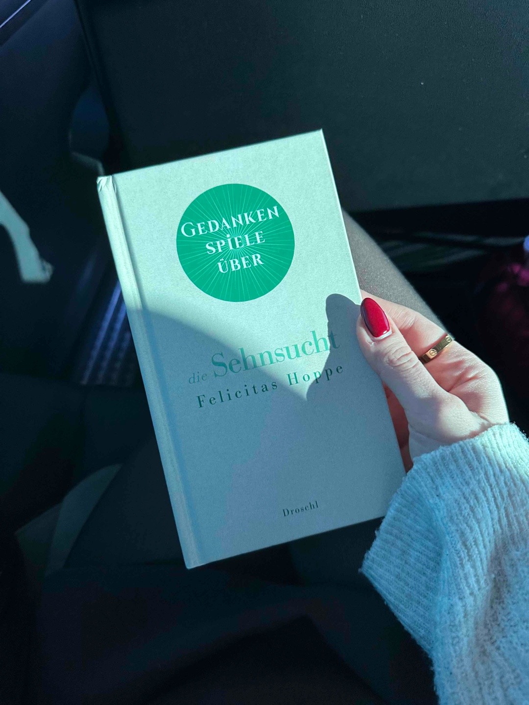 Ein filigranes Gewebe aus Gedanken über die Sehnsucht. Ein Buch, das mehr spürt, als es sagt.
